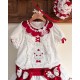 Mademoiselle Pearl Strawberry Cutsew Cardigan Blouses Skirt JSKs and OPs(Reservation/Full Payment Without Shipping)